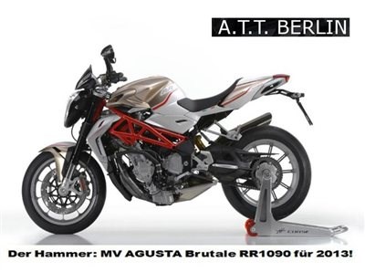 Eins der schönsten Nakedbikes der Welt, die MV Agusta mit dem schicken Namen "Brutale" ist für 2013 noch schicker und nochmals schneller geworden! - Bild 8