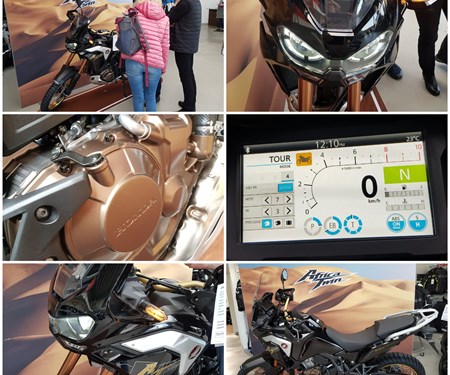 Die neue Africa Twin ist da / Das Hightech Adventure Bike