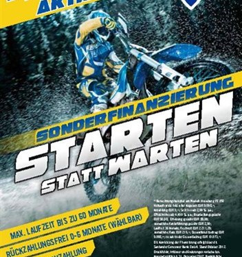 Starten statt Warten - 2,99% Finanzierung Starten statt Warten - 2,99% Finanzierung