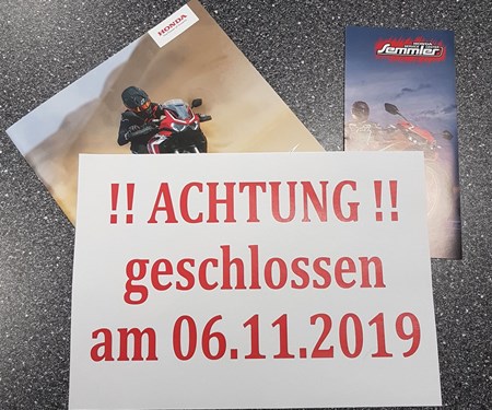 Honda Semmler - 6.11.2019 geschlossen