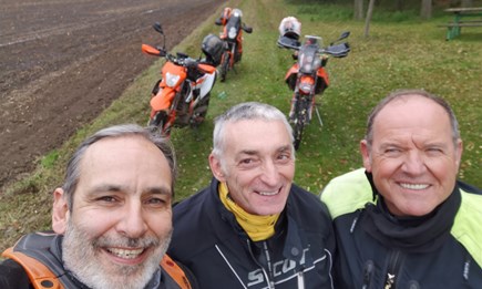 OLD BOY`s  END of SAISON OFF ROAD wandern