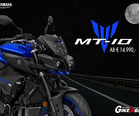 Yamaha MT-10 - entdecke die Dunkelheit!
