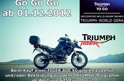 TRIUMPH TIGER 800 und XC