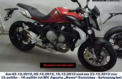 Erleben Sie die neue MV Agusta Brutale 800 ab sofort live bei uns.