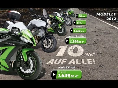Kawasaki 10% Aktion Bild 1: Kawasaki 10% Aktion