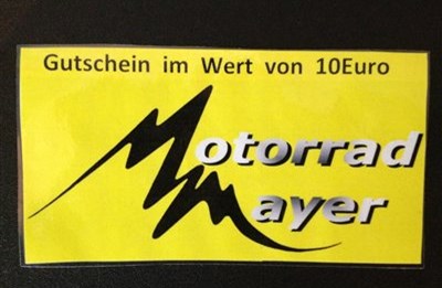 Motorrad Mayer Gutscheine ab sofort erhältlich!