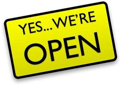 WE ARE OPEN IN BETWEEN !!