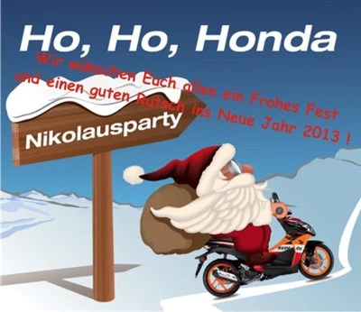 Honda Semmler - Frohe Weihanchten Bild 1: Honda Semmler - Frohe Weihanchten