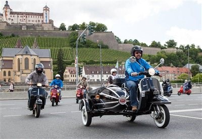 1. Kiliani Rollerausfahrt im Sommer 2012