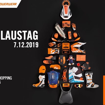 KTM Nikolaustag 
Das Team von Euro Motors Graz lädt am Samstag, dem 7. Dezember 2019 von 9 Uhr bis 14 Uhr zum traditionellen KTM Nikolaustag  ... Weiter >>