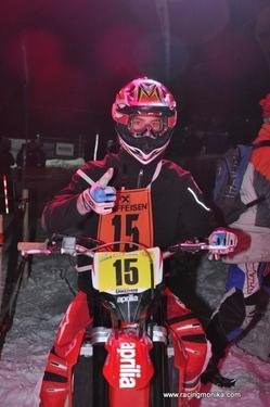 aprilia MXV 450 beim Snow Speed Hill in Eberwschwang aprilia MXV 450 beim Snow Speed Hill in Eberwschwang