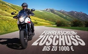 Bis zu 1000.-Euro Führerscheinzuschuß auch im Jahr 2013 !!!