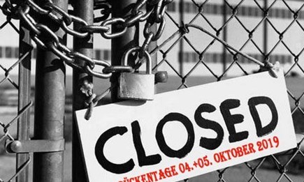 Brückentage 04. + 05. Oktober 2019 geschlossen!