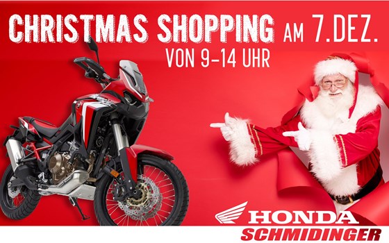 Christmas Shopping Samstag 7. Dezember bei Honda Schmidinger mit Africa Twin Launch - Bild 1