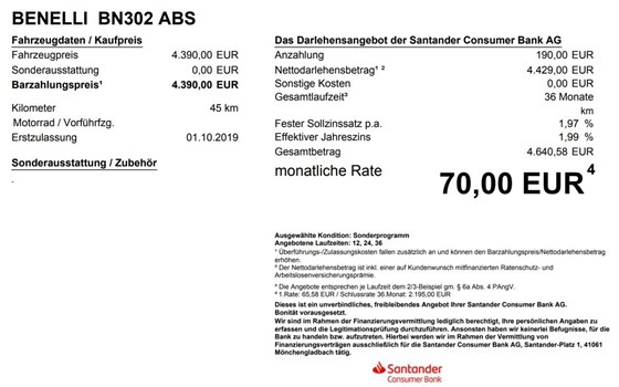 Benelli-Fantic-Mash "Winter Spezial" Finanzierung. Jetzt kaufen ober bestellen -erst nach 90 Tagen die erste Rate zahlen. - Bild 7