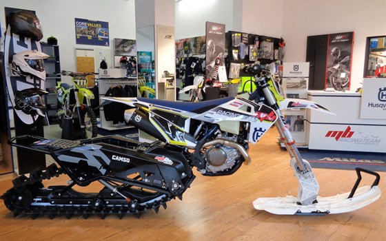 !!! HUSQVARNA FE450 - SNOWBIKE !!! - Bild 1