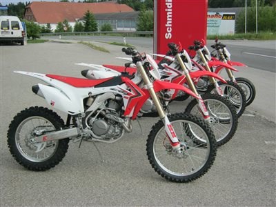 HM Honda Enduro und Supermoto Modelle bei Honda Schmidinger eingetroffen HM Honda Enduro und Supermoto Modelle bei Honda Schmidinger eingetroffen