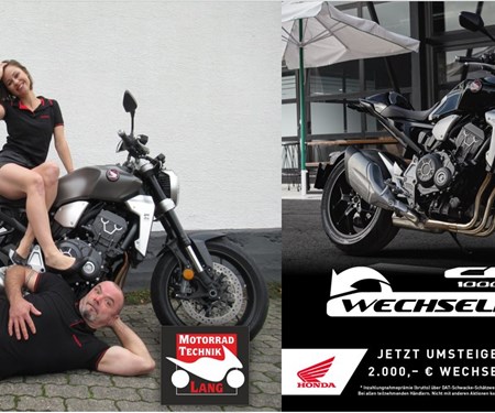 CB1000R Wechselprämie bis 2.000, -€ 