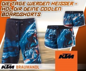 Neu! Die KTM Boardshorts Neu! Die KTM Boardshorts
