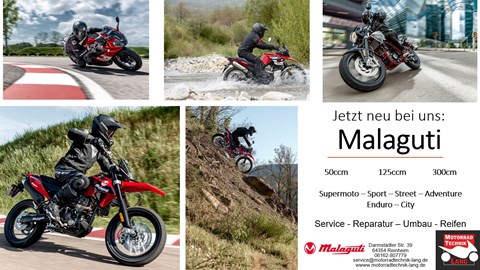 Neu bei uns: Malaguti!!! 