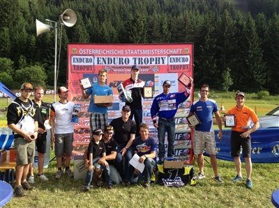 Enduro Trophy Rachau/Stmk. - Günter Schmidinger siegt auf HM Honda