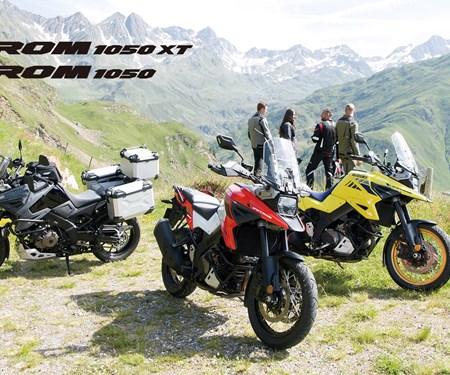 Brandneu die Suzuki V-Strom 1050 und V-Strom 1050 XT