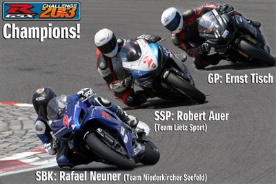 9./10. Lauf SUZUKI GSX-R Challenge 2013 9./10. Lauf SUZUKI GSX-R Challenge 2013