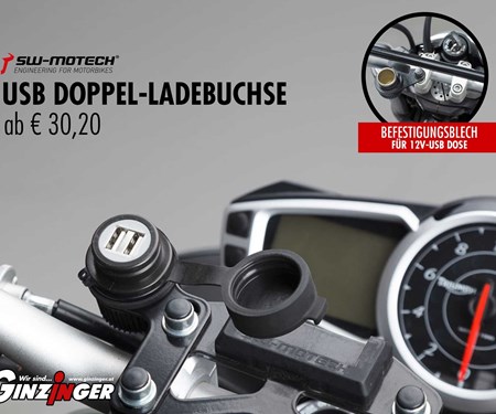 Doppel-USB-Ladebuchse bei Ginzinger! Doppel-USB-Ladebuchse bei Ginzinger!