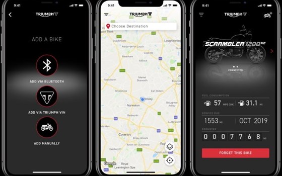 "My Triumph" CONNECTIVITY SYSTEM - Bild 2