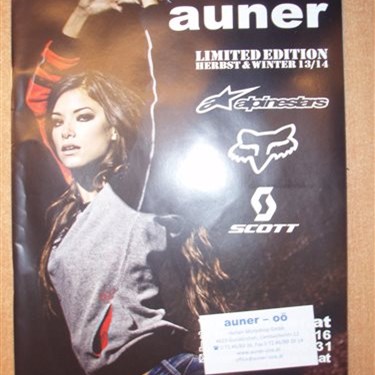 AUNER LE KATALOG 13/14 EINGETROFFEN AUNER LE KATALOG 13/14 EINGETROFFEN