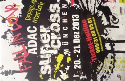 Supercross in München am Sa., 21.12.2013