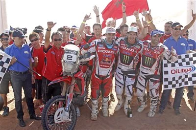 Honda Semmler - Honda gewinnt Rallye Marokko Bild 3: Honda Semmler - Honda gewinnt Rallye Marokko