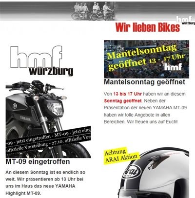 Unser aktueller Newsletter...