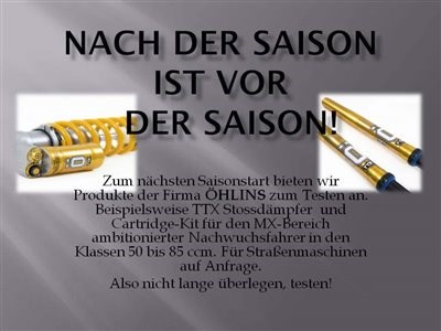 Öhlins Produkte zum testen - Bild 1