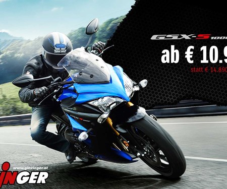 Suzuki GSX-S 1200F ab € 10.990.- günstig wie nie zuvor Suzuki GSX-S 1200F ab € 10.990.- günstig wie nie zuvor