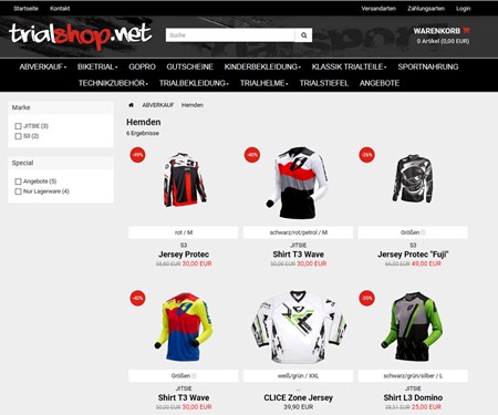 10 Jahre Trialshop.net - 10% Rabatt auf alle Bestellungen 10 Jahre Trialshop.net - 10% Rabatt auf alle Bestellungen