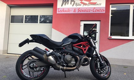 Ducati Monster 821: Fahrwerksmodifikation gefällig?