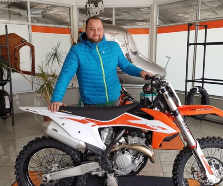 FAHRZEUGÜBERGABE KTM 350 SX-F FAHRZEUGÜBERGABE KTM 350 SX-F
