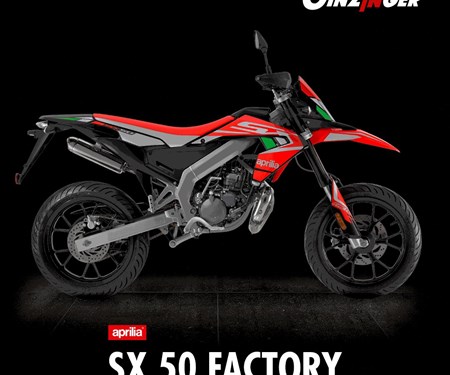 Aprilia SX50 Factory in neuer Farbe! Aprilia SX50 Factory in neuer Farbe!