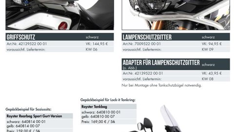 Hepco und Becker Zubehör für die Africa Twin Adventure Sports 2020