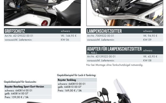 Hepco und Becker Zubehör für die Africa Twin Adventure Sports 2020 - Bild 1