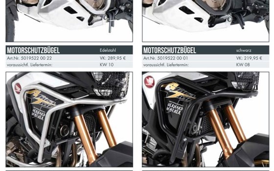 Hepco und Becker Zubehör für die Africa Twin Adventure Sports 2020 - Bild 4