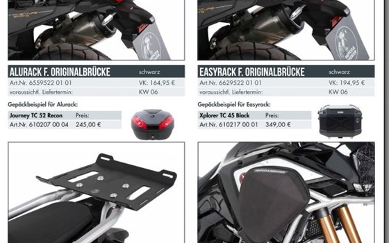 Hepco und Becker Zubehör für die Africa Twin Adventure Sports 2020 - Bild 6