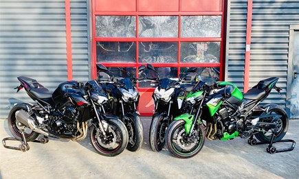 Z900 - alle Farben live bei uns!