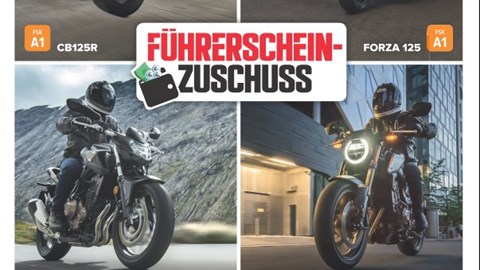HONDA FÜHRERSCHEINZUSCHUSS JETZT FÜR ALLE 