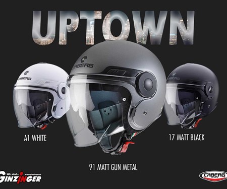 Neu bei Ginzinger - Caberg Uptown! Neu bei Ginzinger - Caberg Uptown!