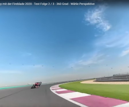 Honda Semmler - VIDEO CBR1000RR-R auf der Strecke !