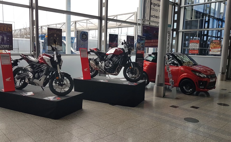 AUTOMOBIL MESSE ERFURT das HONDA TEAM SCHLIETER zeigt  den Ligier und Microcar mit Führerschein ab 15 Jahren Bild 5: AUTOMOBIL MESSE ERFURT das HONDA TEAM SCHLIETER zeigt  den Ligier und Microcar mit Führerschein ab 15 Jahren
