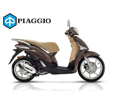 Piaggio Webseite im neuen Design