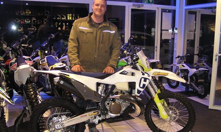 Neuzugang in der Husqvarna - Endurofamilie